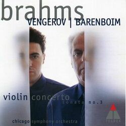 Cover of Brahms: Violin Concerto, Op. 77 & Violin Sonata No. 3, Op. 108