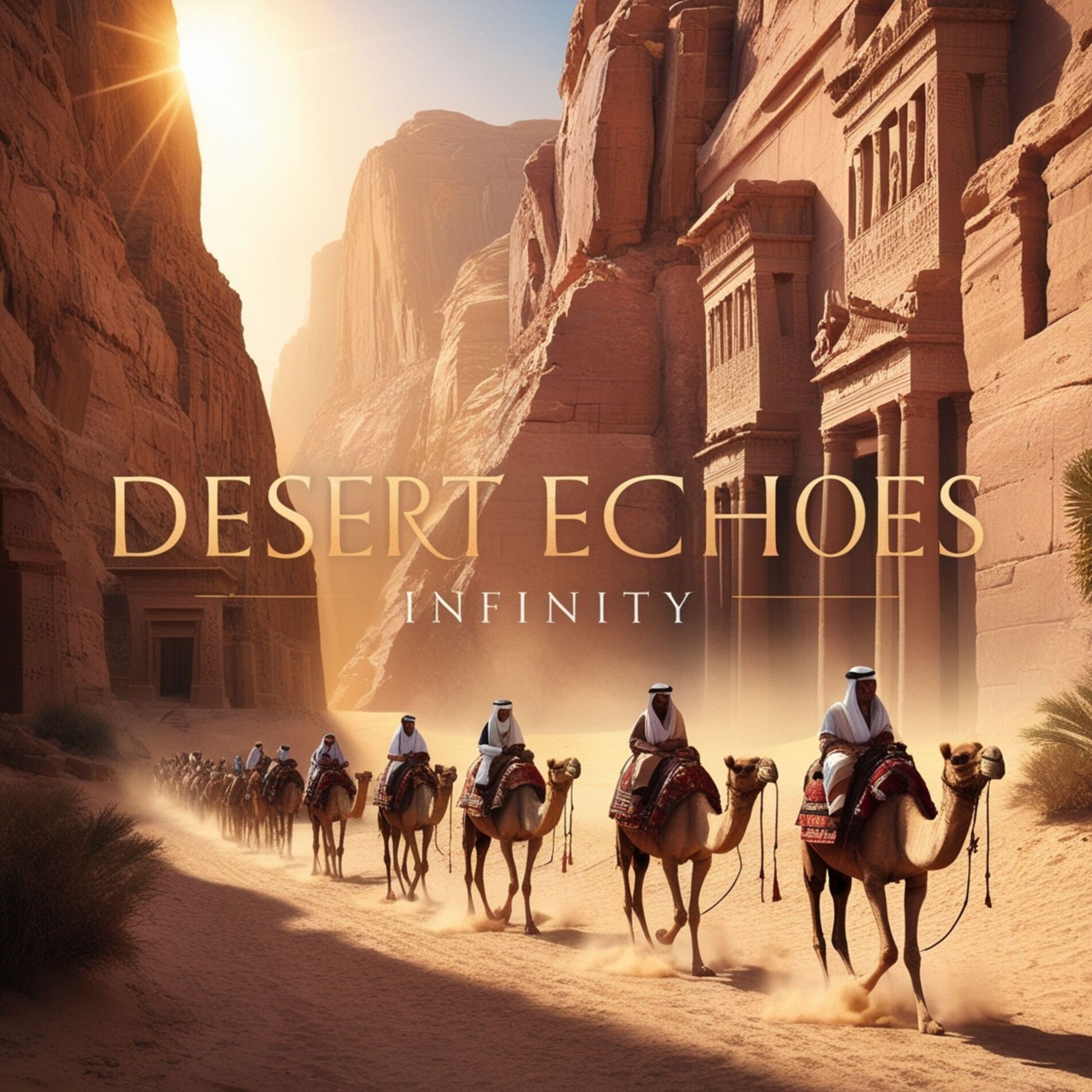 Album cover of Desert Echoes: the Lost Kingdom of Nabataea