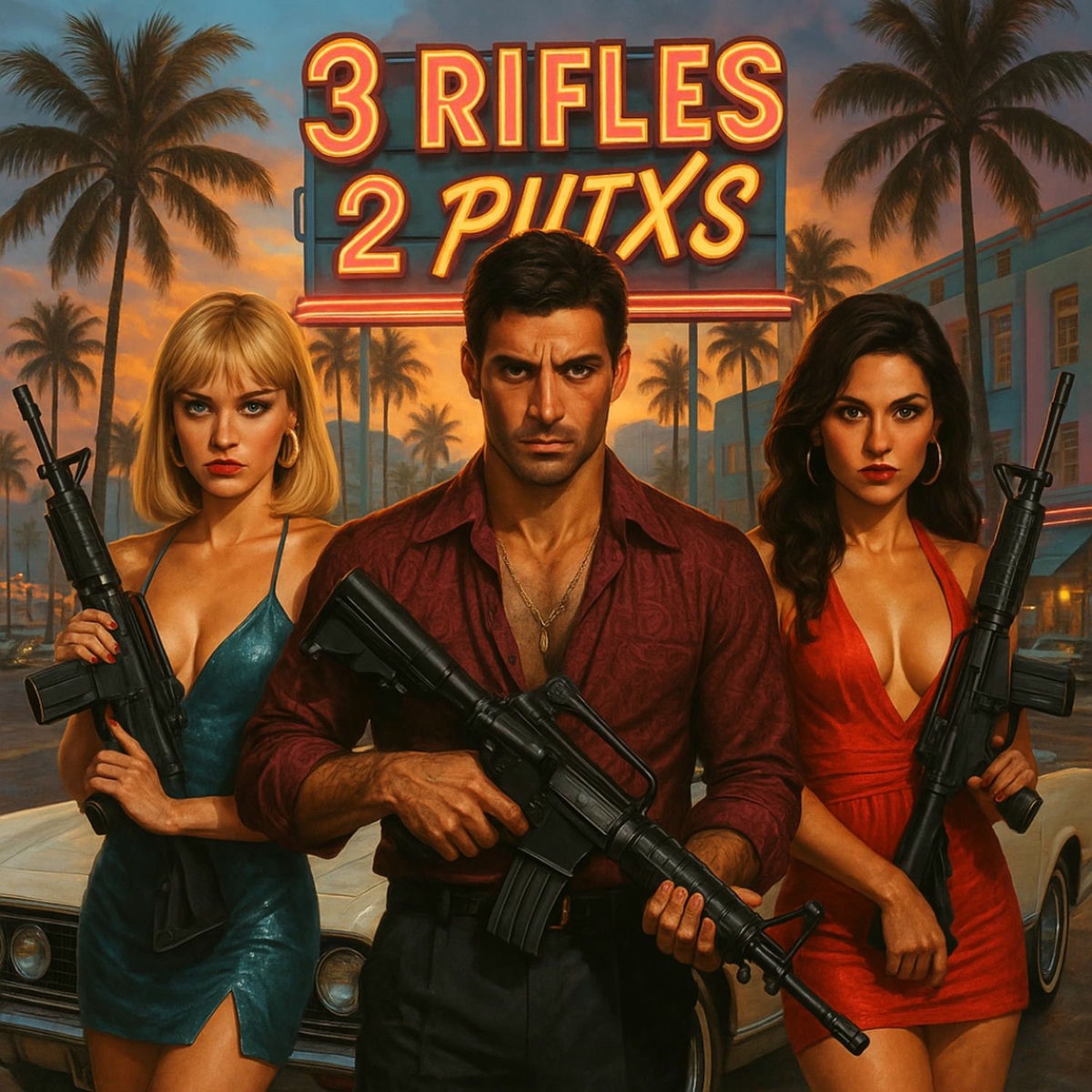 Album cover of 3 RIFLES 2 PUTXS