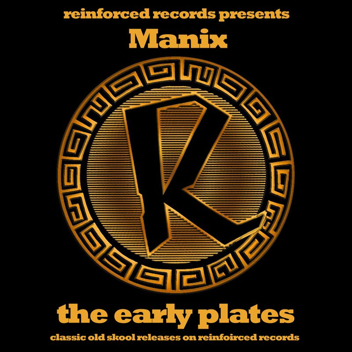 Album cover of Reinforced Presents Manix - The Early Plates