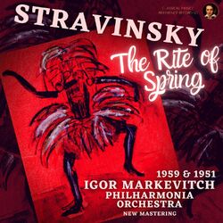 Cover of Stravinsky: The Rite of Spring by Igor Markevitch in 1959 & 1951