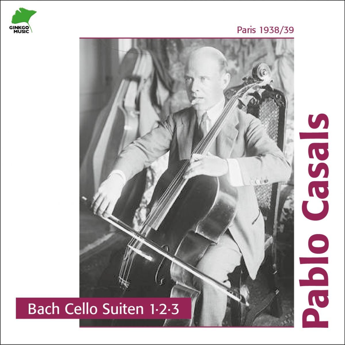 Album cover of Bach: Cello Suites 1, 2, 3