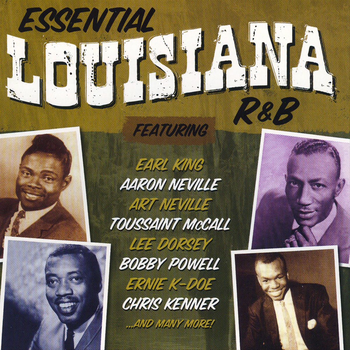Album cover of Essential Louisiana R&B
