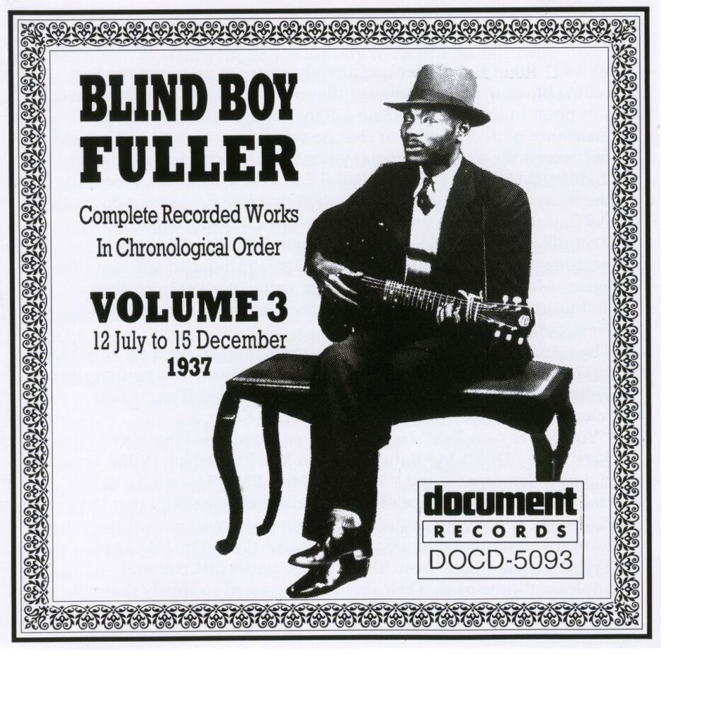 Picture of Blind Boy Fuller Vol. 3 1937