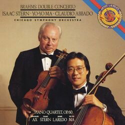 Cover of Brahms: Concerto for Violin, Cello and Orchestra in A Minor, Op. 102 & Piano Quartet No. 3 in C Minor, Op. 60 (Remastered)