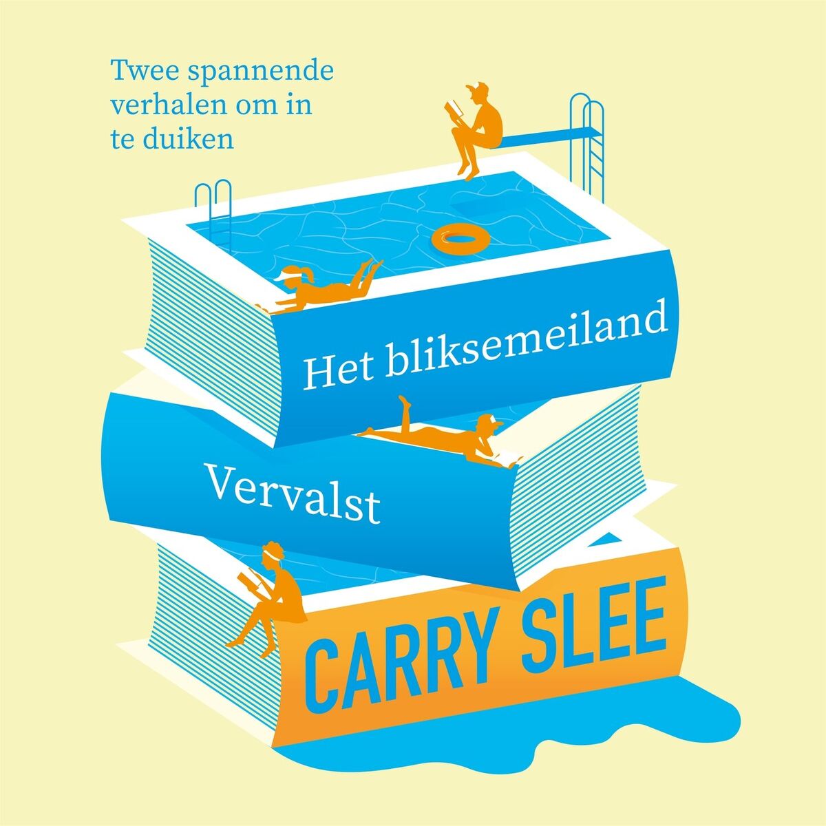 Album cover of Het Bliksemeiland en Vervalst - Verhalen om in te duiken (Onverkort)