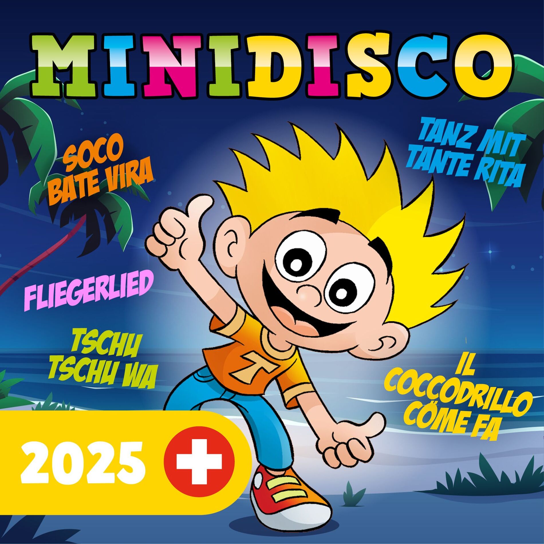 Album cover of Minidisco 2025, Kinderlieder - Comptines - Canzoni per bambini