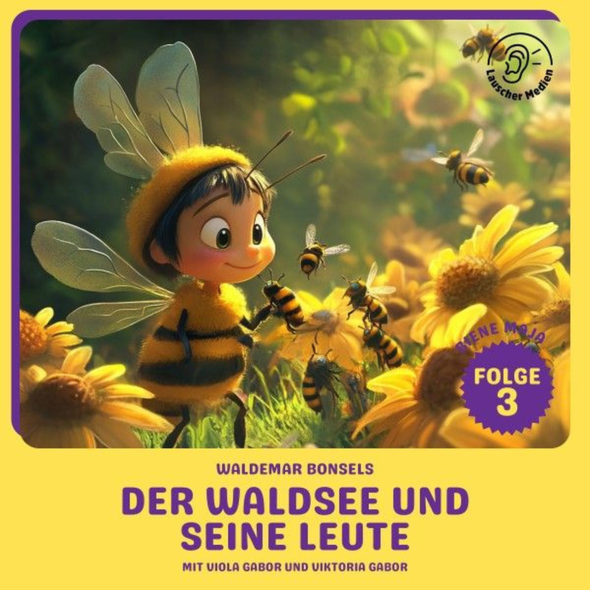 Album cover of Der Waldsee und seine Leute (Biene Maja, Folge 3)