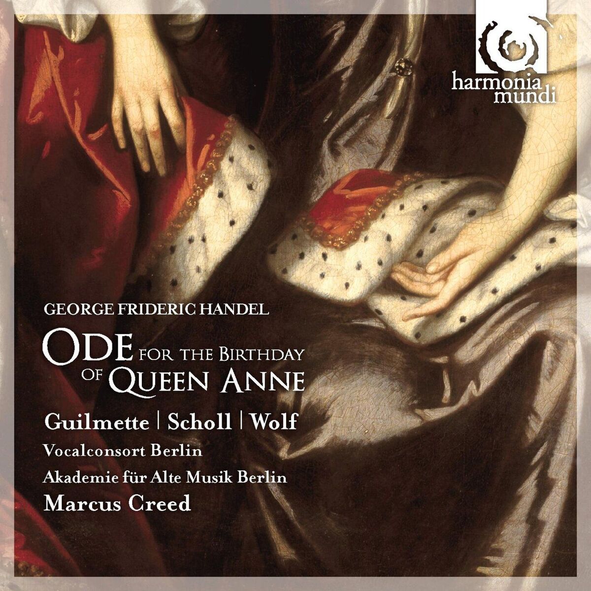 Album cover of Handel: Ode for the Birthday of Queen Anne & Dixit Dominus