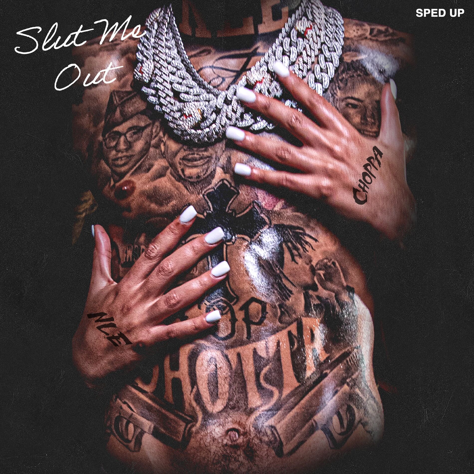 Album cover of Slut Me Out (feat. NLE Choppa) (Sped-Up)