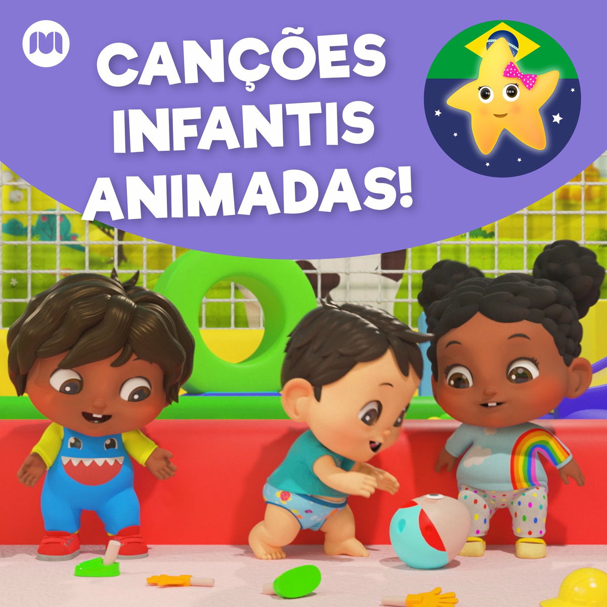Album cover of Canções Infantis Animadas!