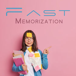 Cover of Fast Memorization: Brain Stimulation with Ambient Music to Study More Effectively by undefined