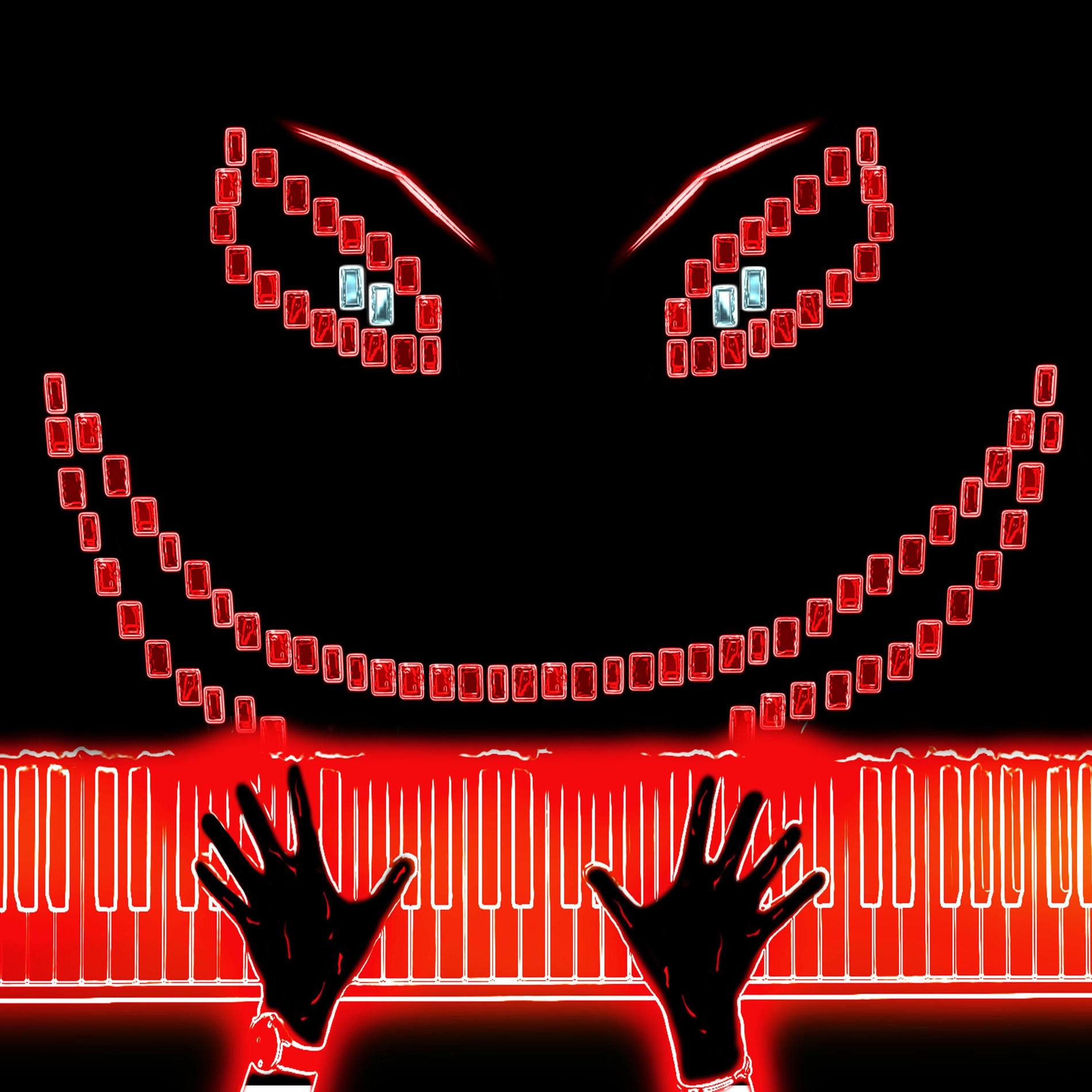 Album cover of 100 PHONK SONGS on PIANO