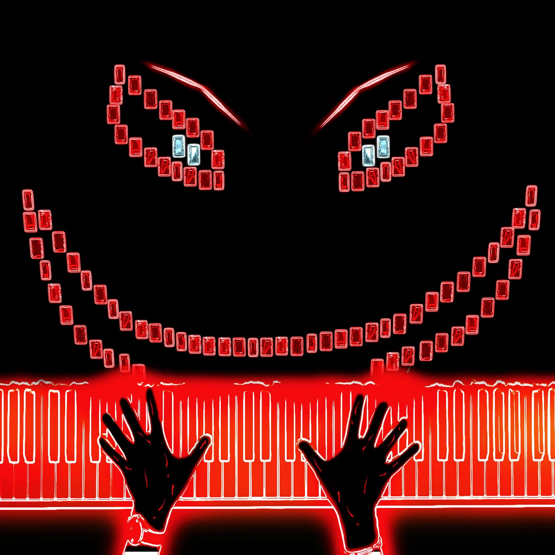 Album cover of 100 PHONK SONGS on PIANO