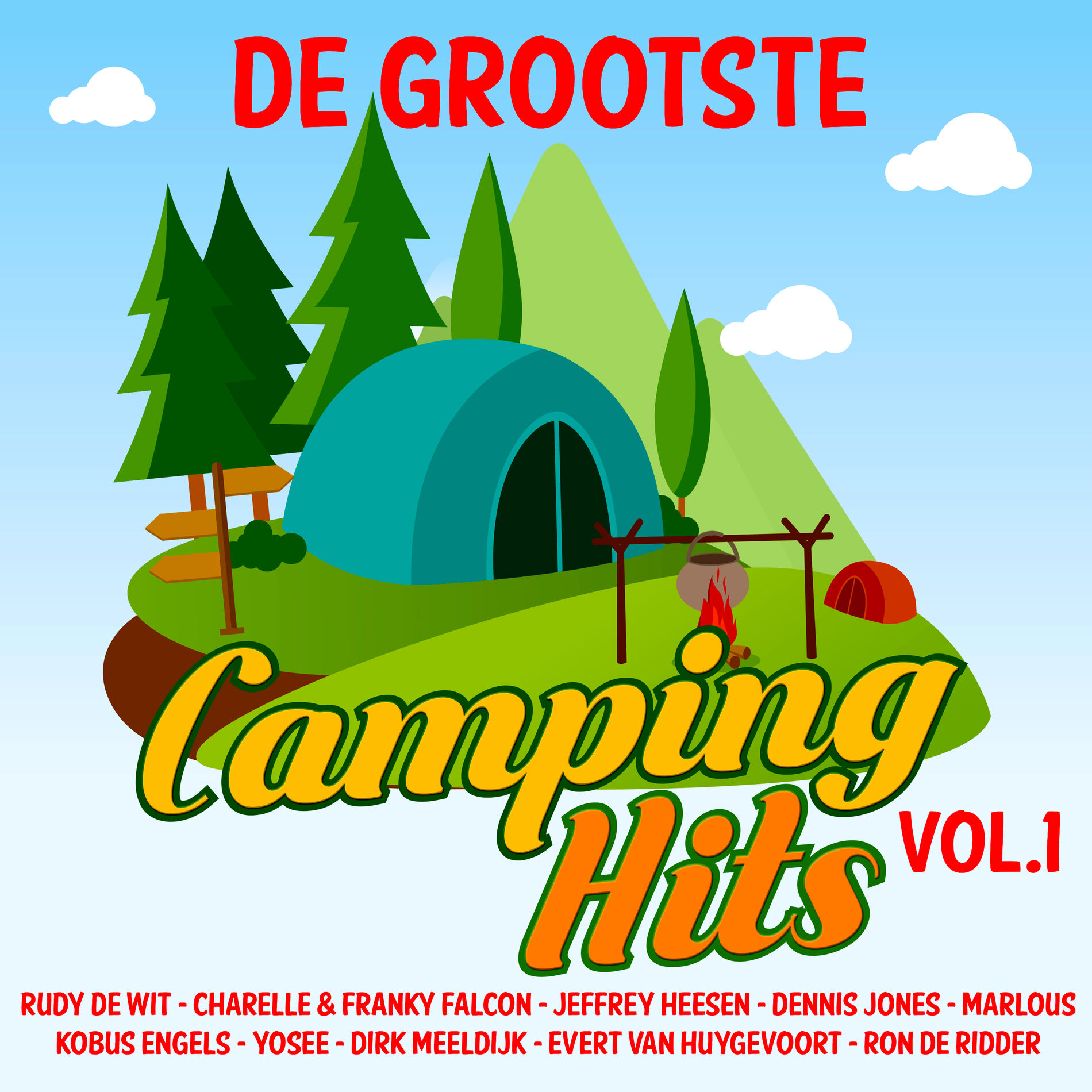 Album cover of De Grootste Campinghits vol. 1