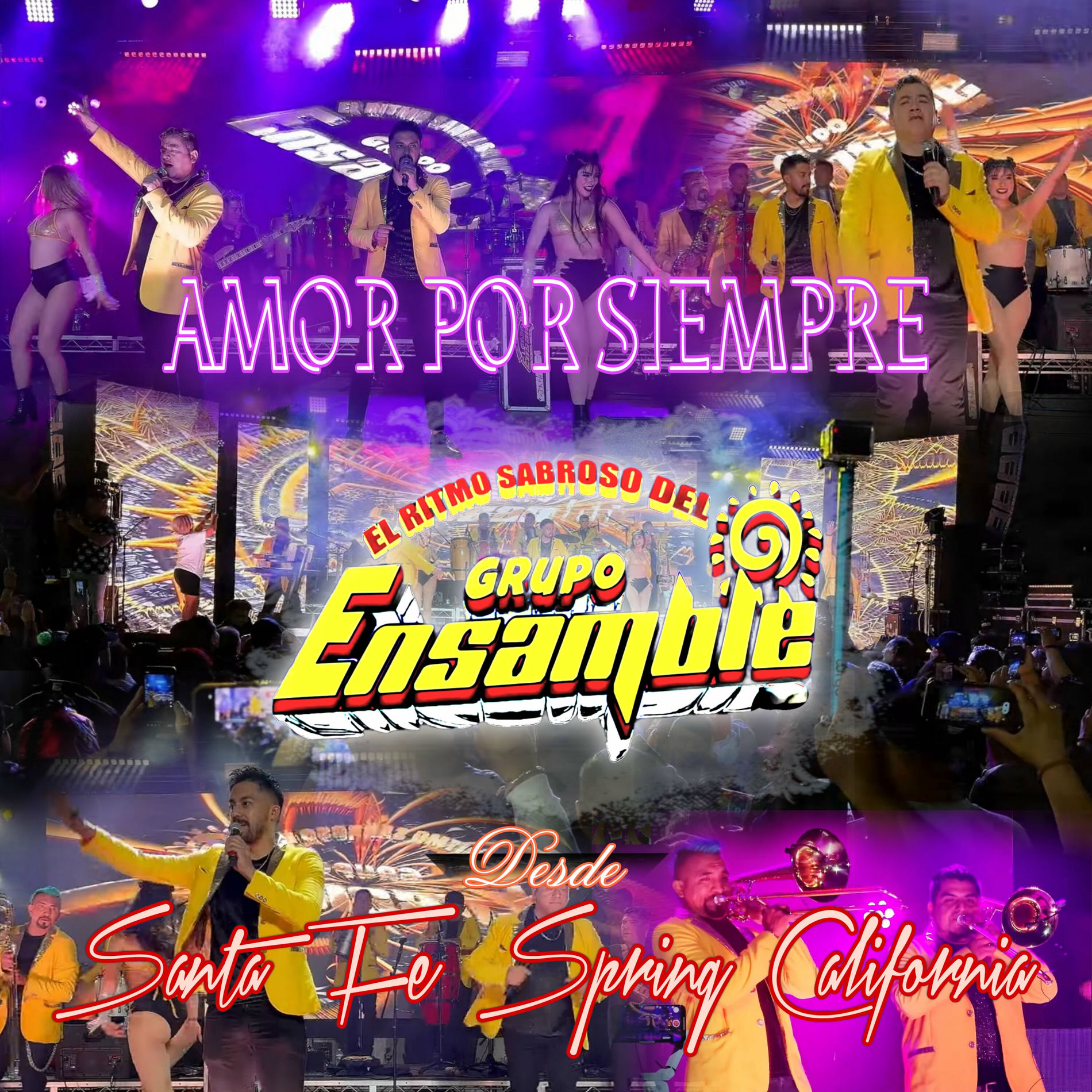 Album cover of Amor Por Siempre Desde Santa Fe Spring California (En Vivo)