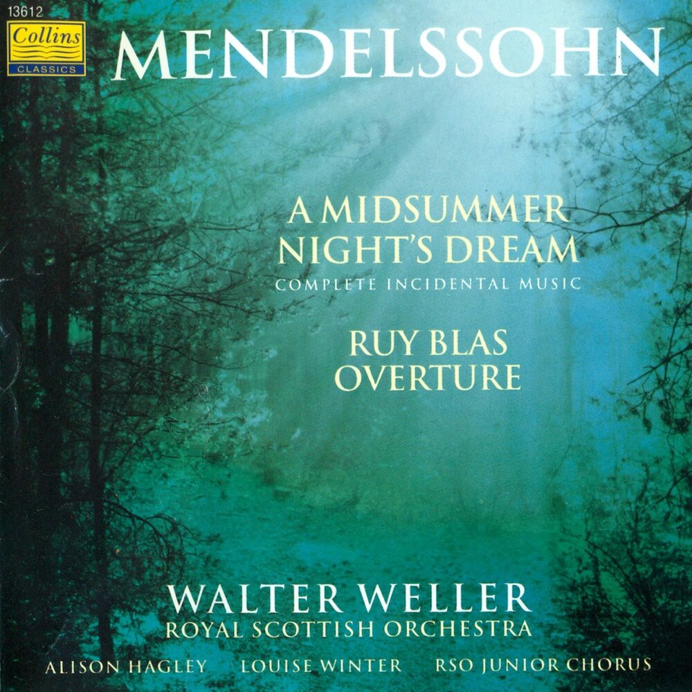 Picture of Mendlessohn: "A Midsummer Night's Dream" Complete Incidental Music
