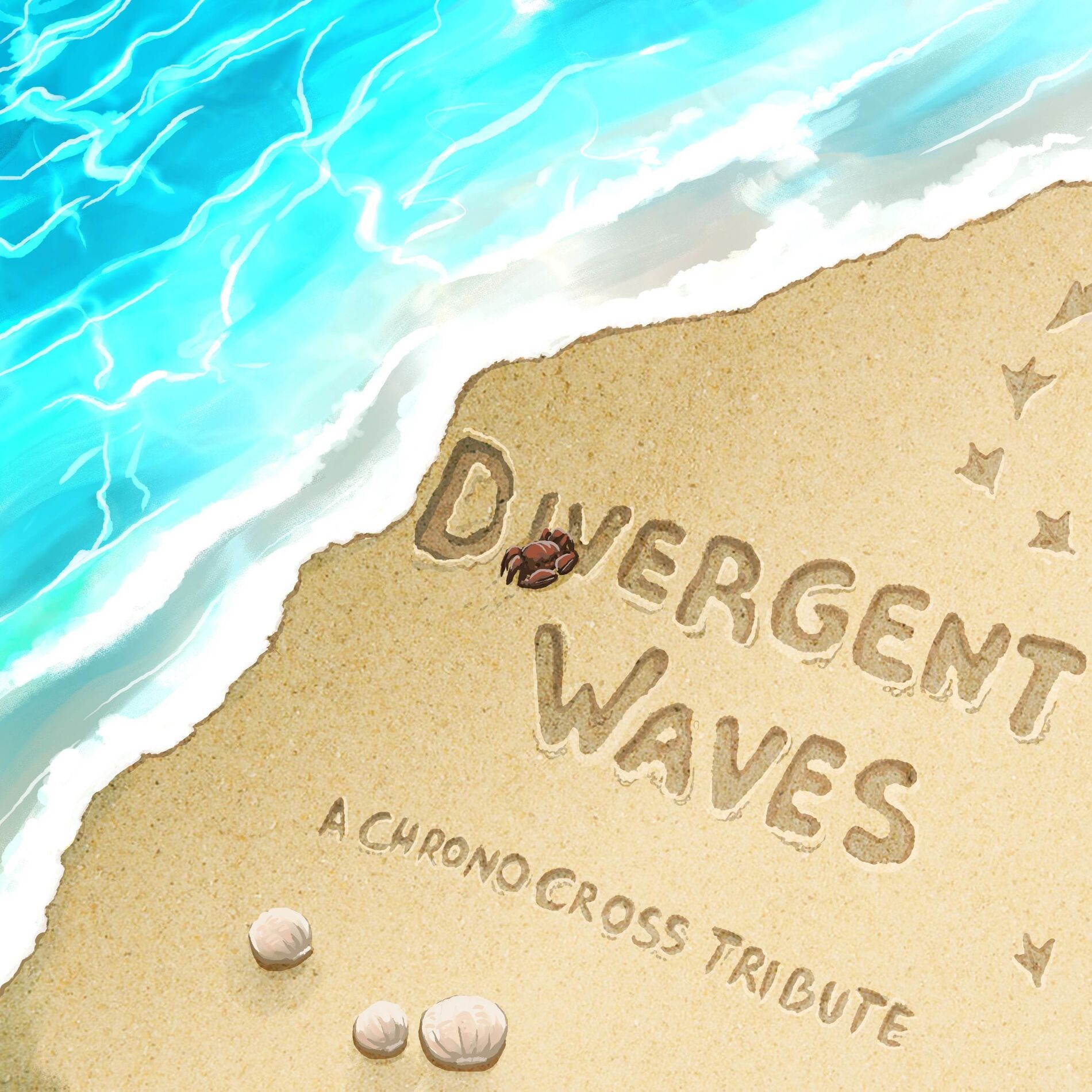 Album cover of Divergent Waves: A Chrono Cross Tribute