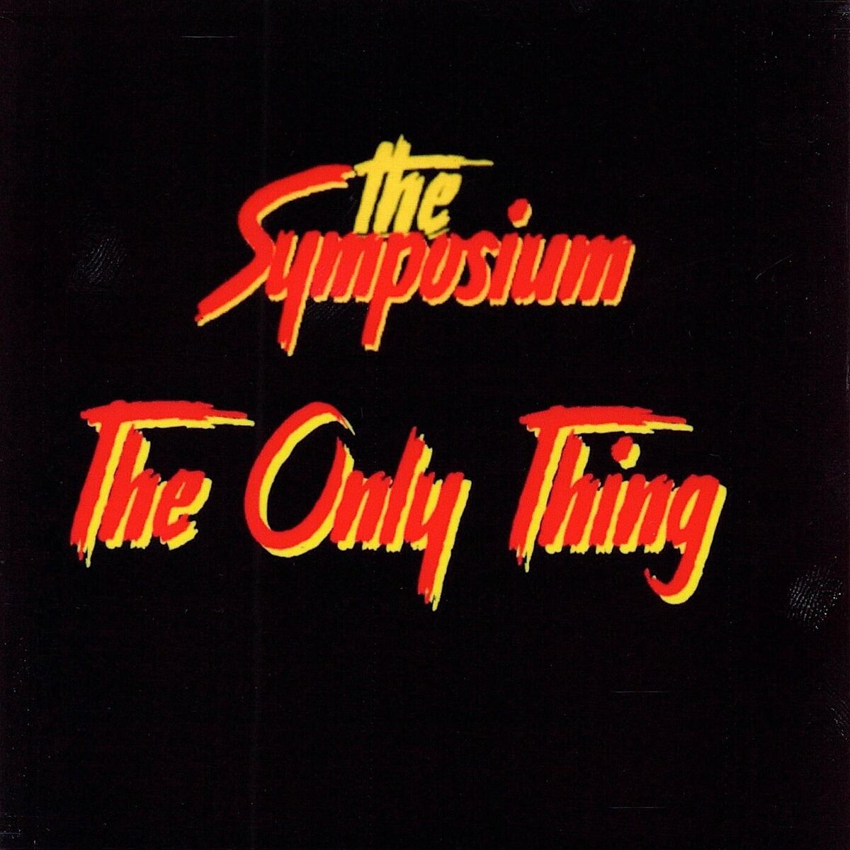 Album cover of the only thing