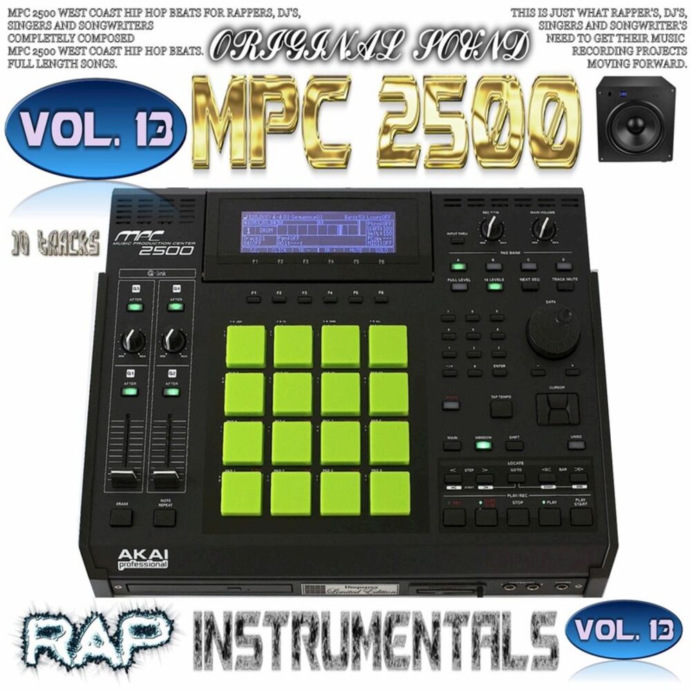 Picture of Mpc 2500 Rap Instrumentals, Vol. 13