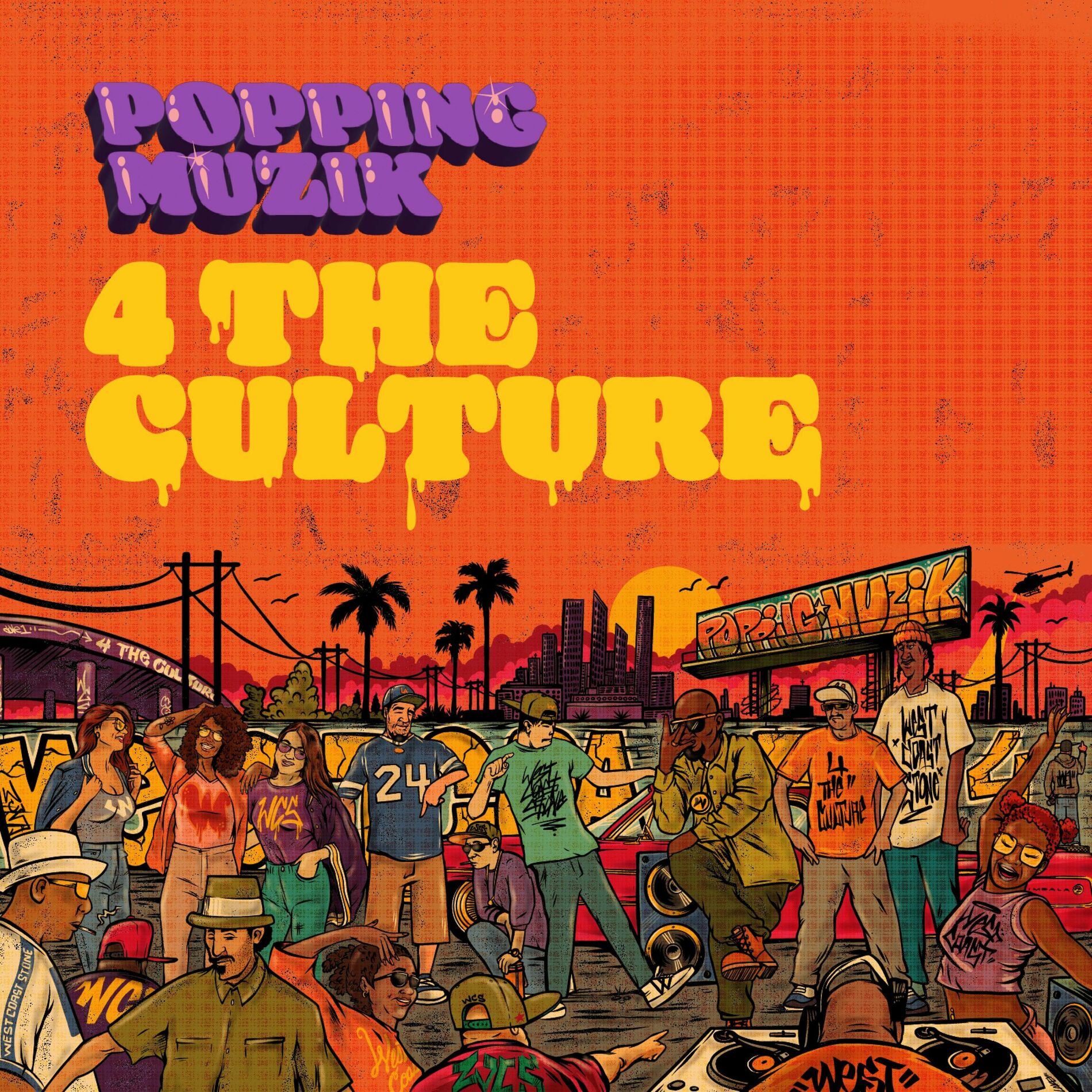 Album cover of Popping Muzik 4 The Culture