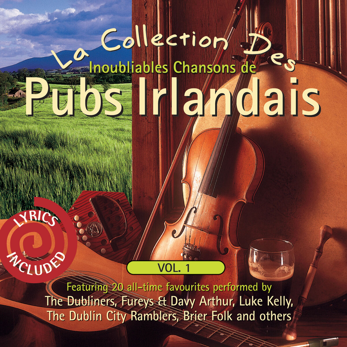 Album cover of La Collection des Inoubliables Chansons de Pubs Irlandais, Vol. 1