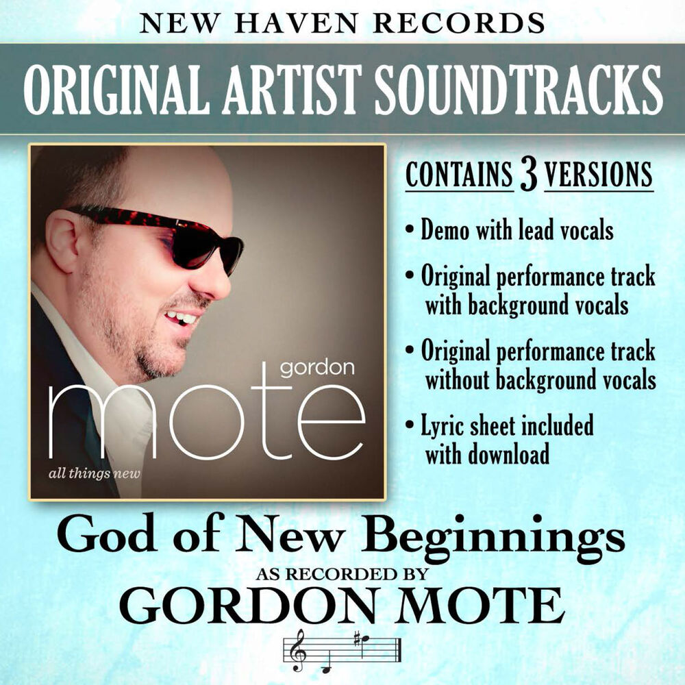Picture of God of New Beginnings (Performance Tracks) - EP