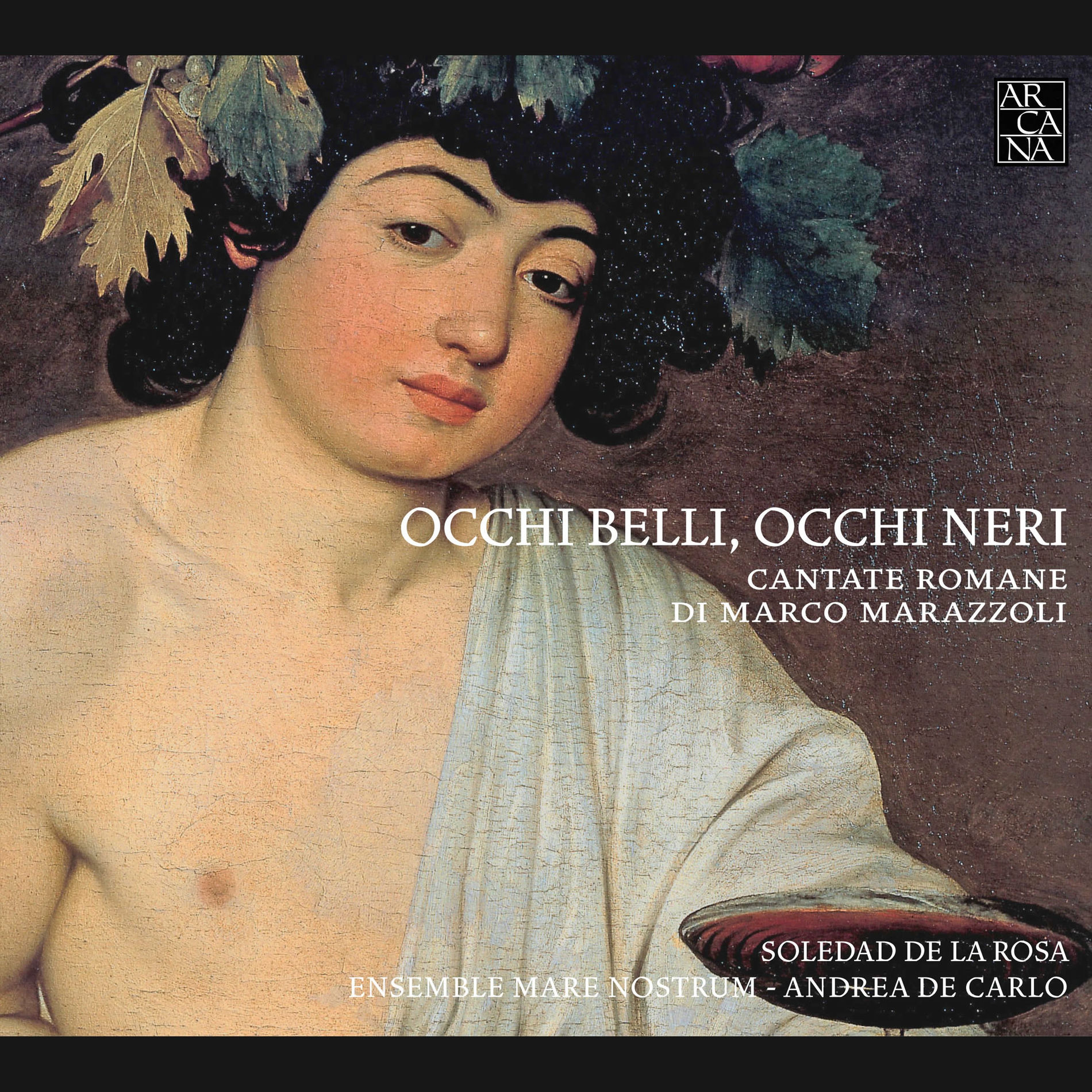 Album cover of Marazzoli: Occhi belli, occhi neri (Cantate romane)