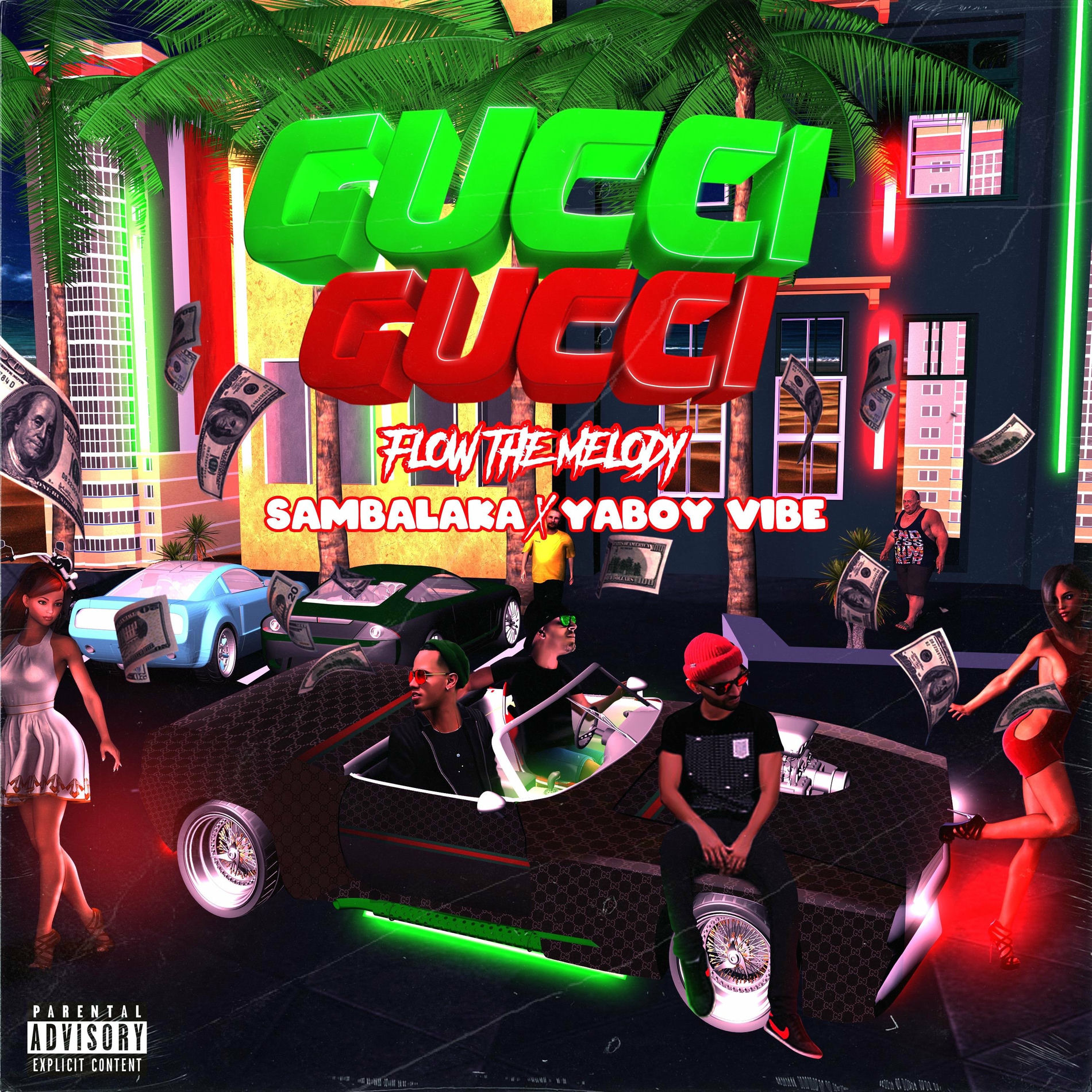 Album cover of Gucci Gucci (feat. Flow the Melody & Sambalaka)