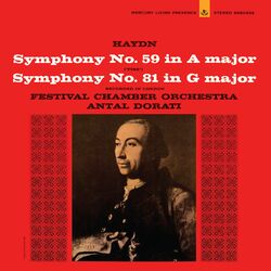 Cover of Haydn: Symphonies Nos. 59 & 81