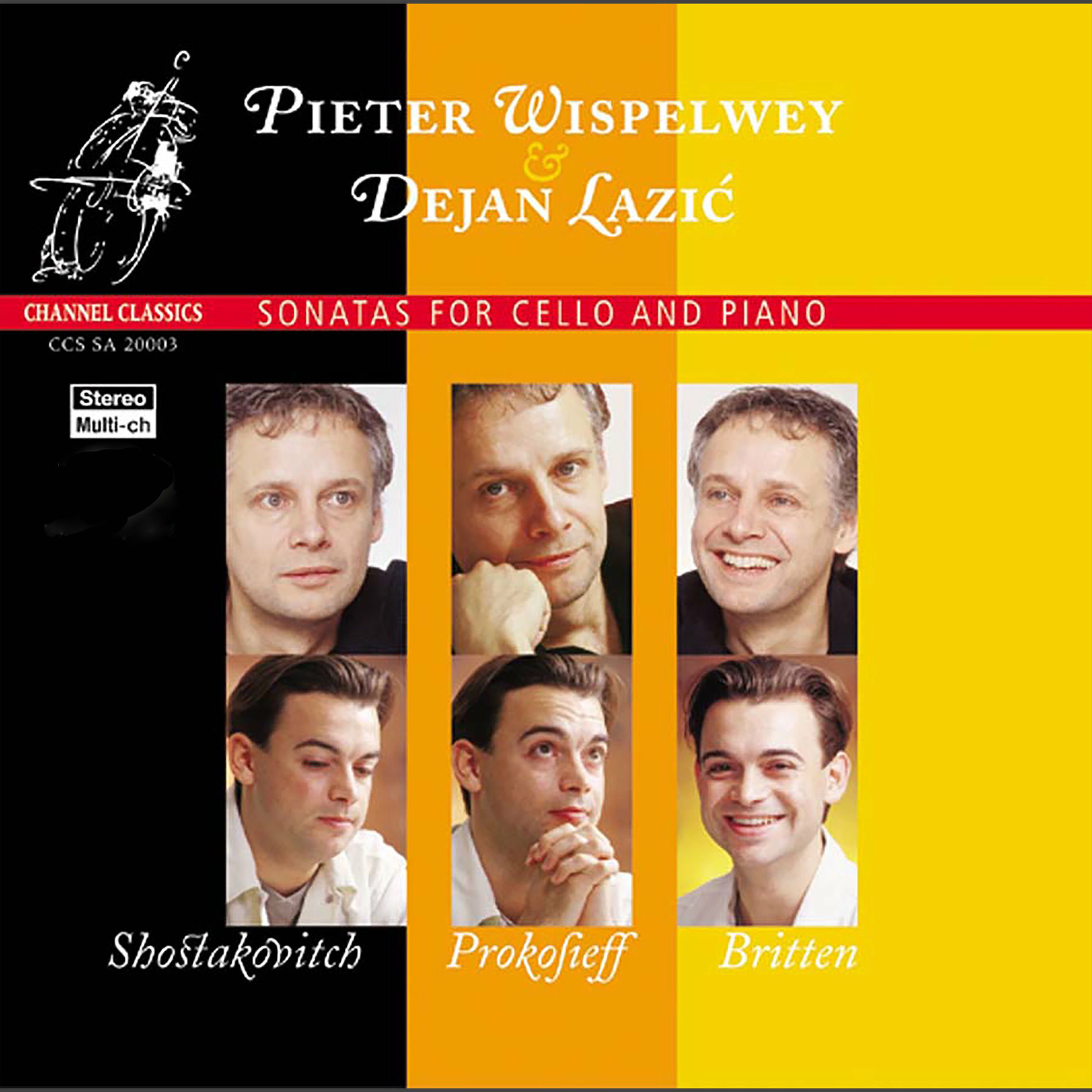 Album cover of Shostakovich, Prokofiev & Britten: Sonatas for Cello and Piano