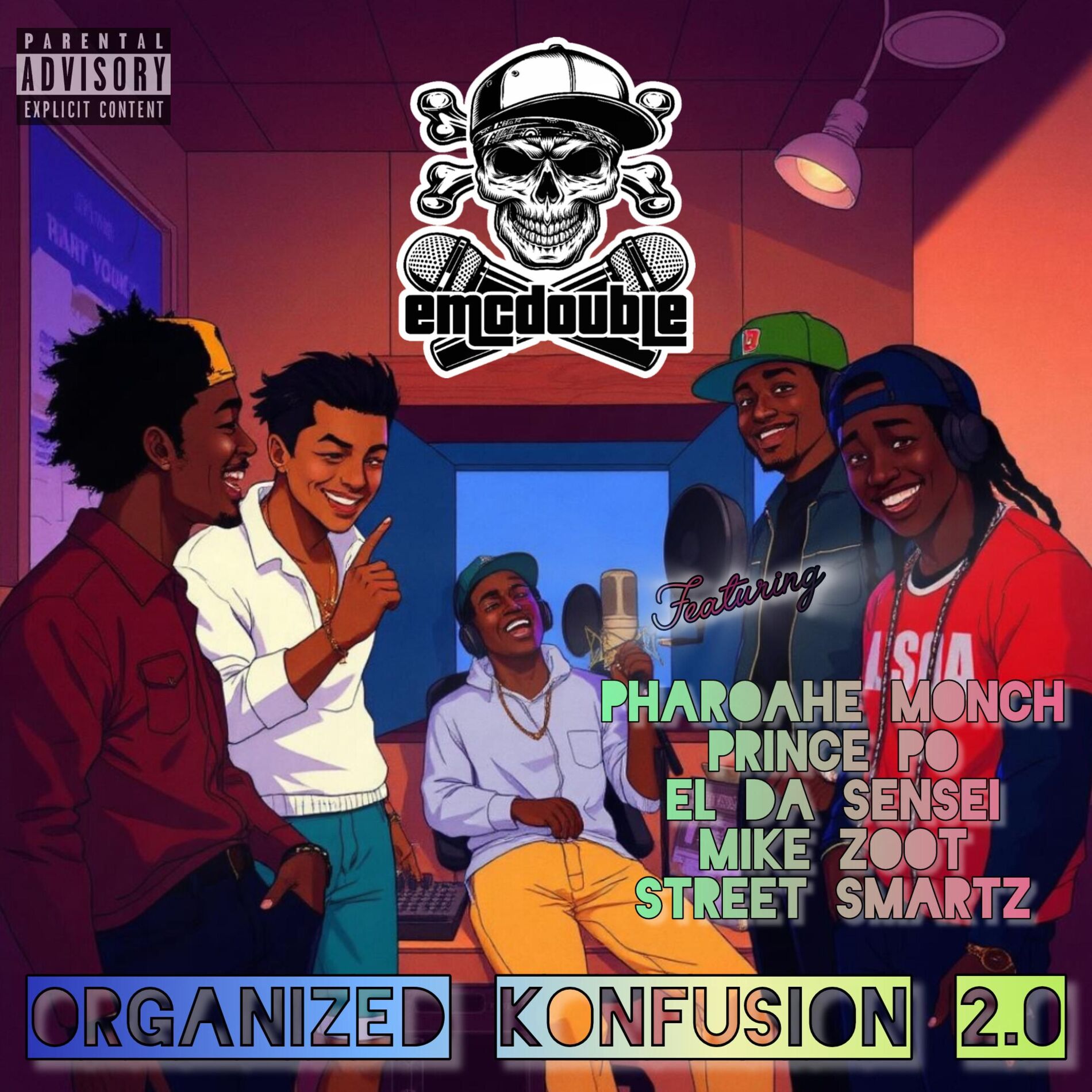 Album cover of Organized Konfusion 2.0 (feat. Pharoahe Monch, Prince Po, El Da Sensei, Mike Zoot & Street Smartz)