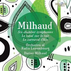 Cover of Milhaud: Orchestral Music