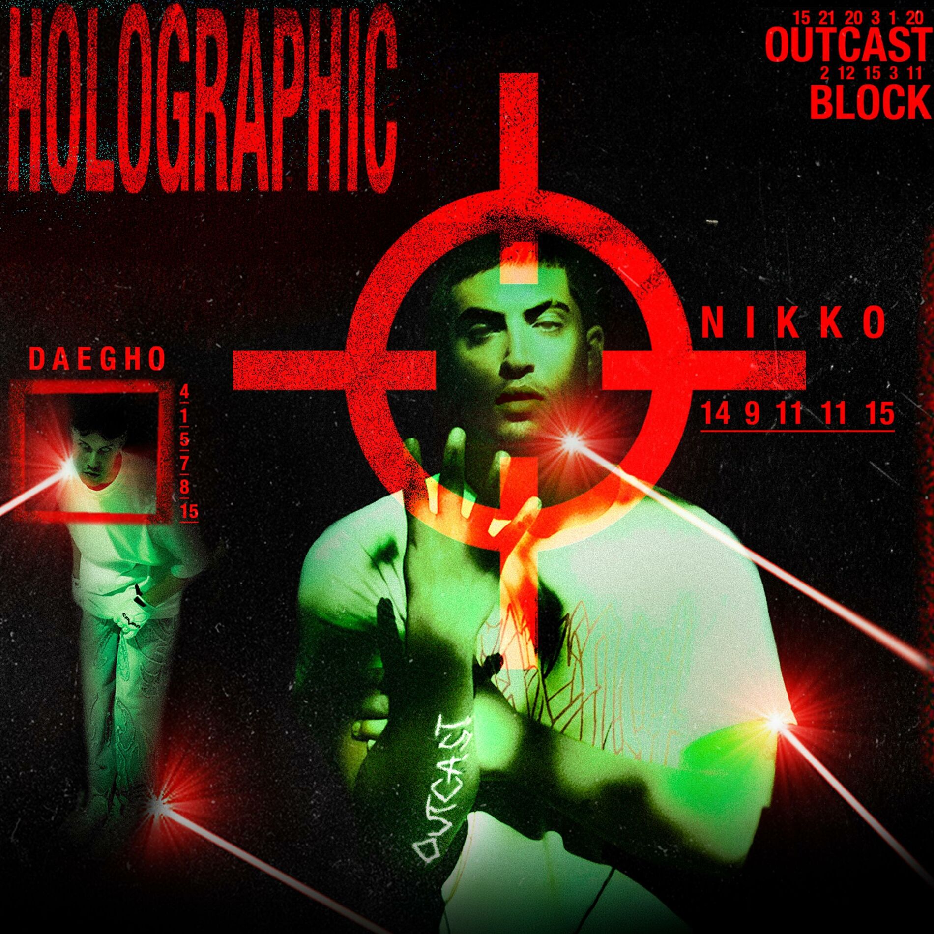 Album cover of HOLOGRAPHIC (feat. NIKKO & DAEGHO)