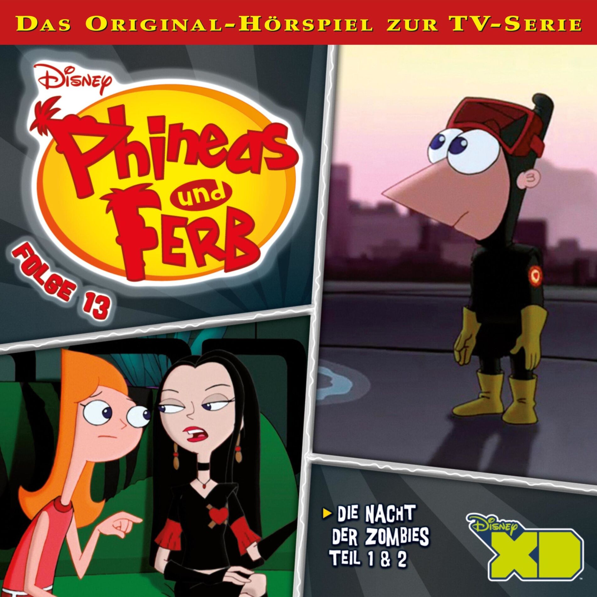 Album cover of 13: Die Nacht der Zombies (Teil 1 & 2) (Hörspiel zur Disney TV-Serie)