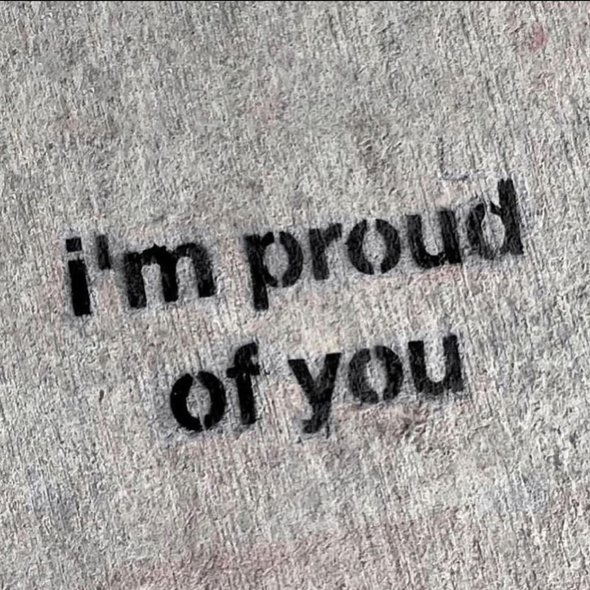 Album cover of i'm proud of you