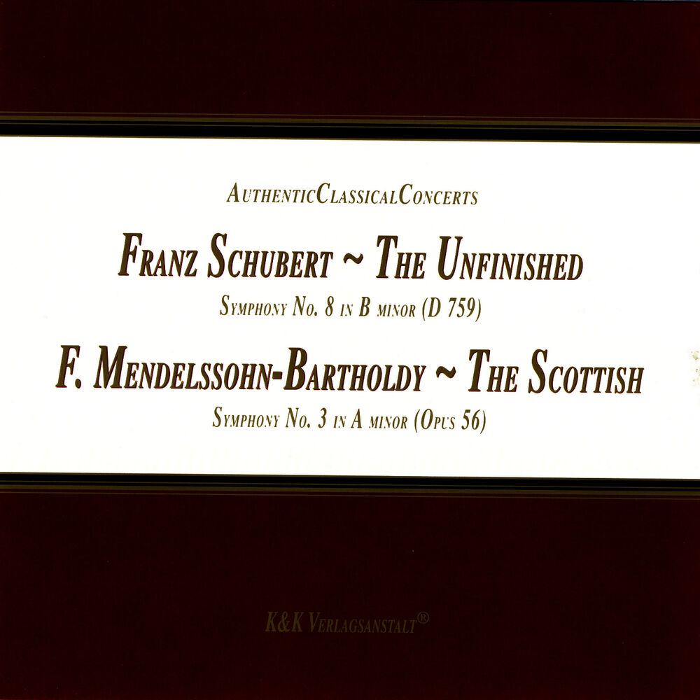 Picture of Schubert: The Unfinished / Mendelssohn-Bartholdy: The Scottish