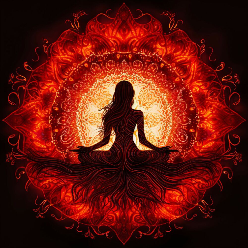 Picture of Yoga Spa Serenity: Art Song of Harmonious Flames
