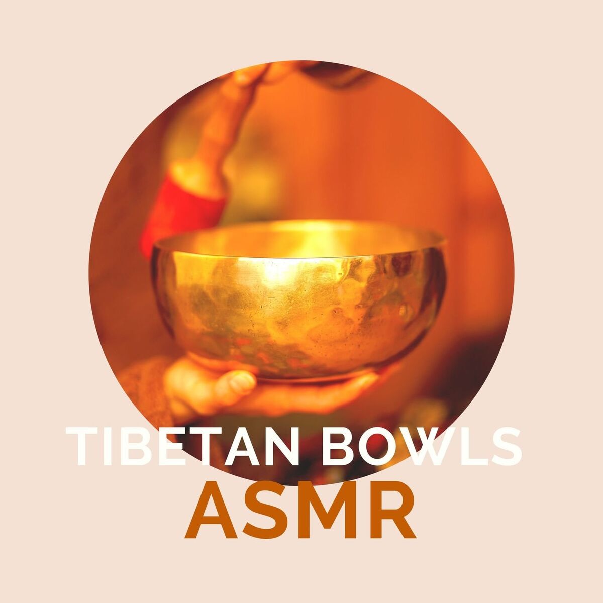Album cover of Tibetan Bowls ASMR: Soft Spoken Bowls Meditation for Anxiety & Stress Relief