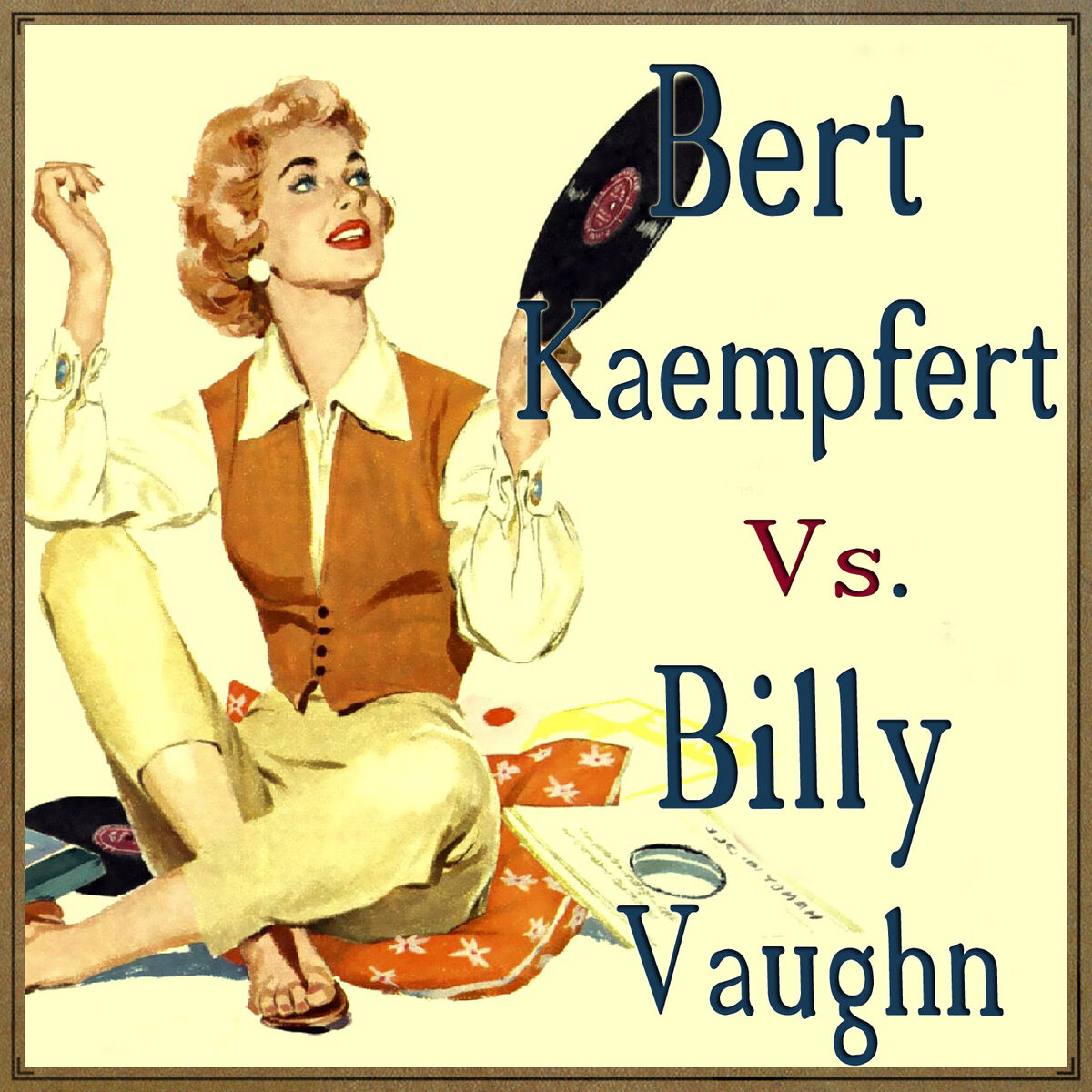 Album cover of Bert Kaempfert vs. Billy Vaughn