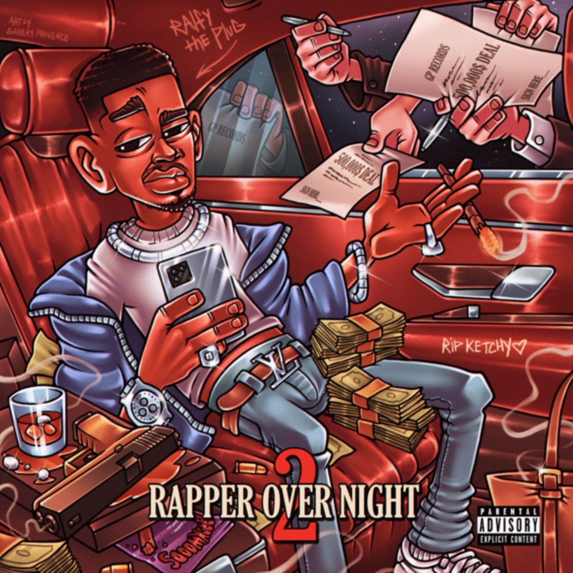 Album cover of Rapper Overnight 2
