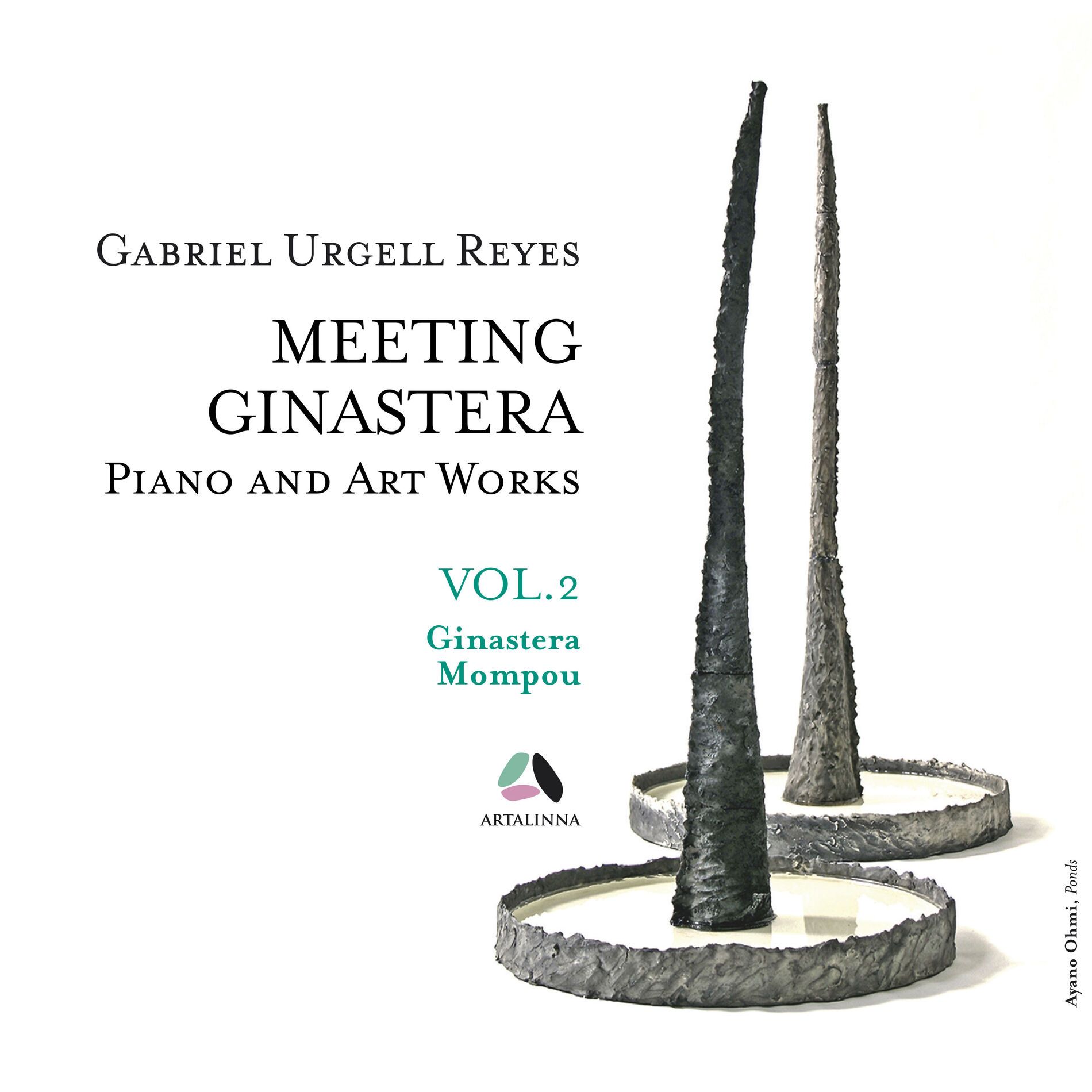 Album cover of Meeting Ginastera, Vol. 2 - Piano and Art Works by Alberto Ginastera & Federico Mompou