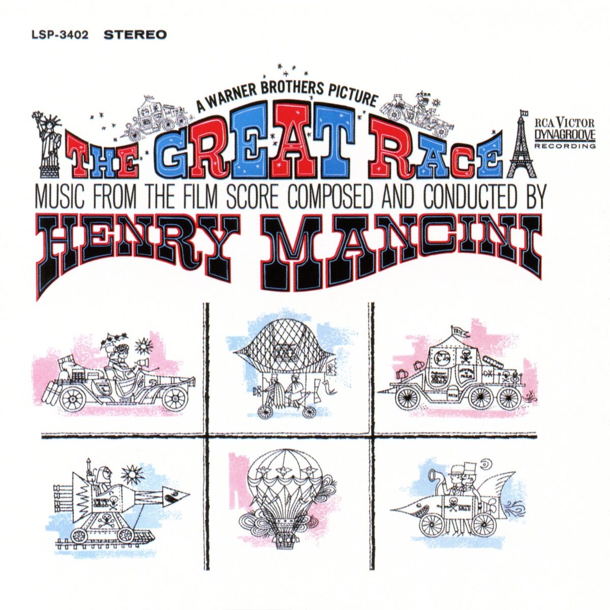 Album cover of The Great Race (Music From The Film Score)