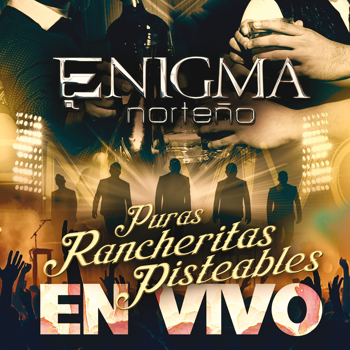 Album cover of Puras Rancheritas Pisteables (En Vivo)