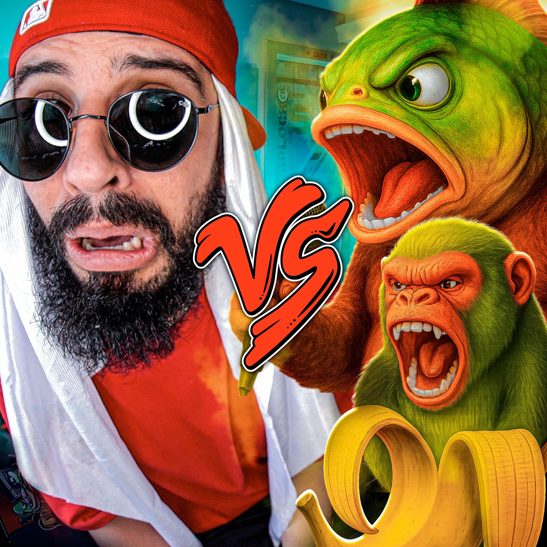Album cover of Shimpanzini Bananini e Trippi Troppi Vs. Mussa - Batalha de Rima