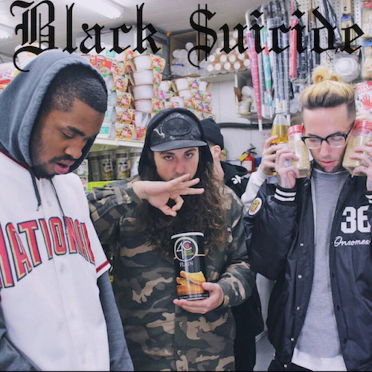 Album cover of Black $uicide