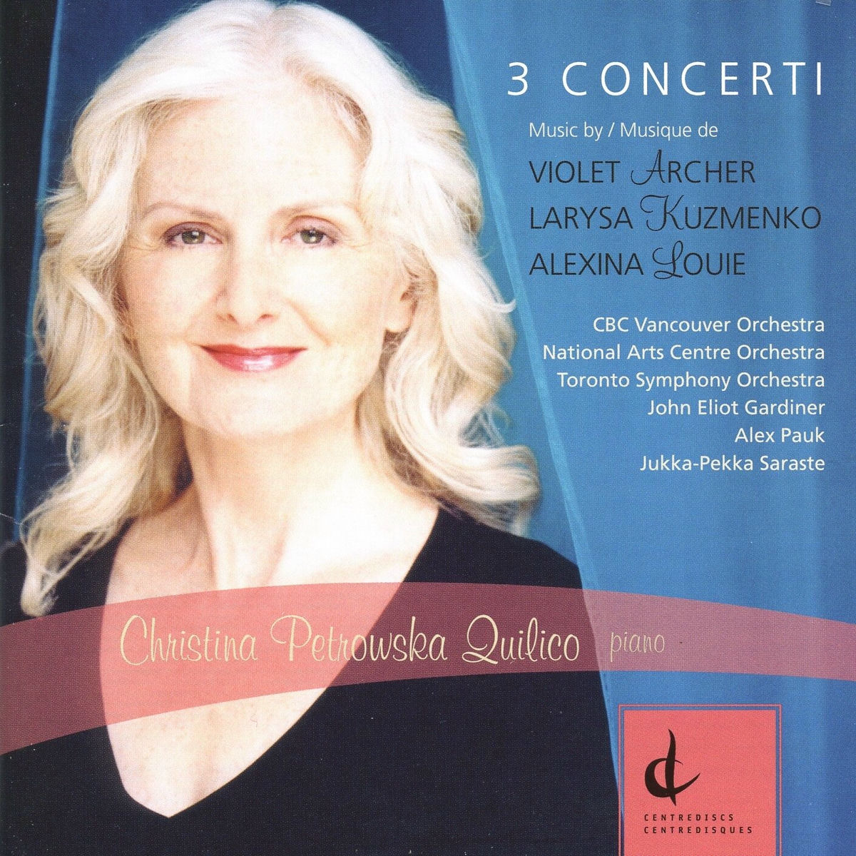 Album cover of Louie, Archer & Kuzmenko: 3 Concerti