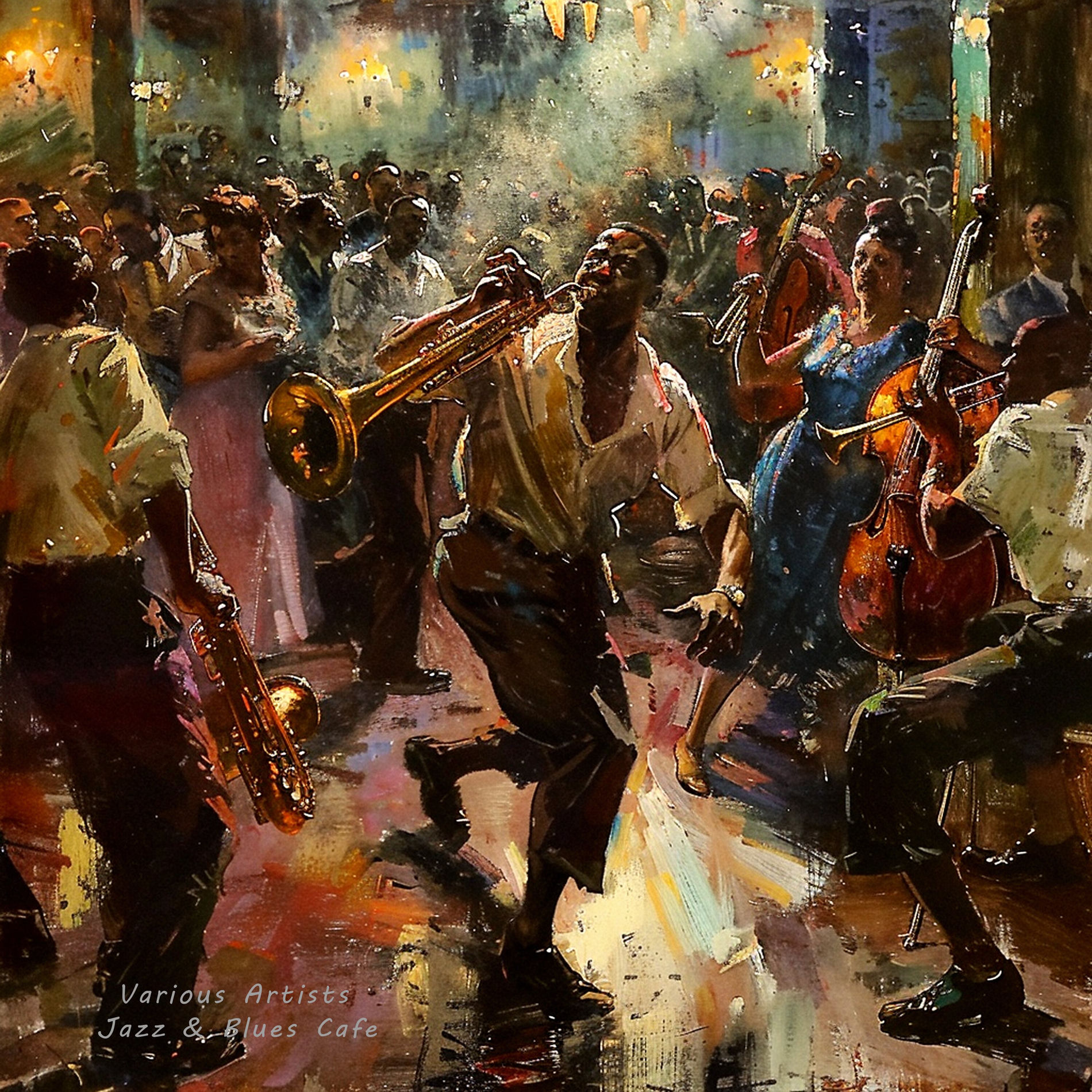 Album cover of Jazz & Blues Cafe