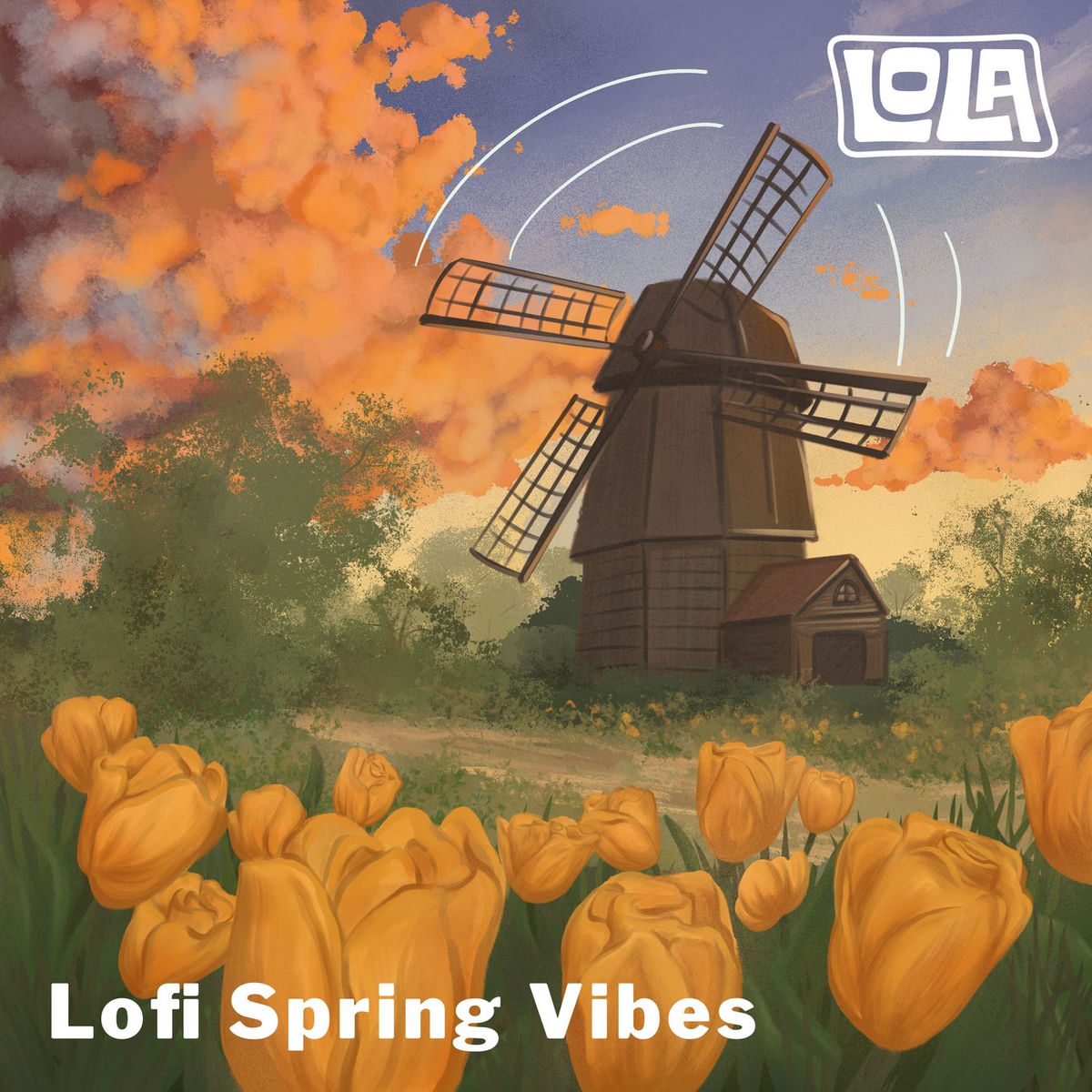 Album cover of Lofi Spring Vibes