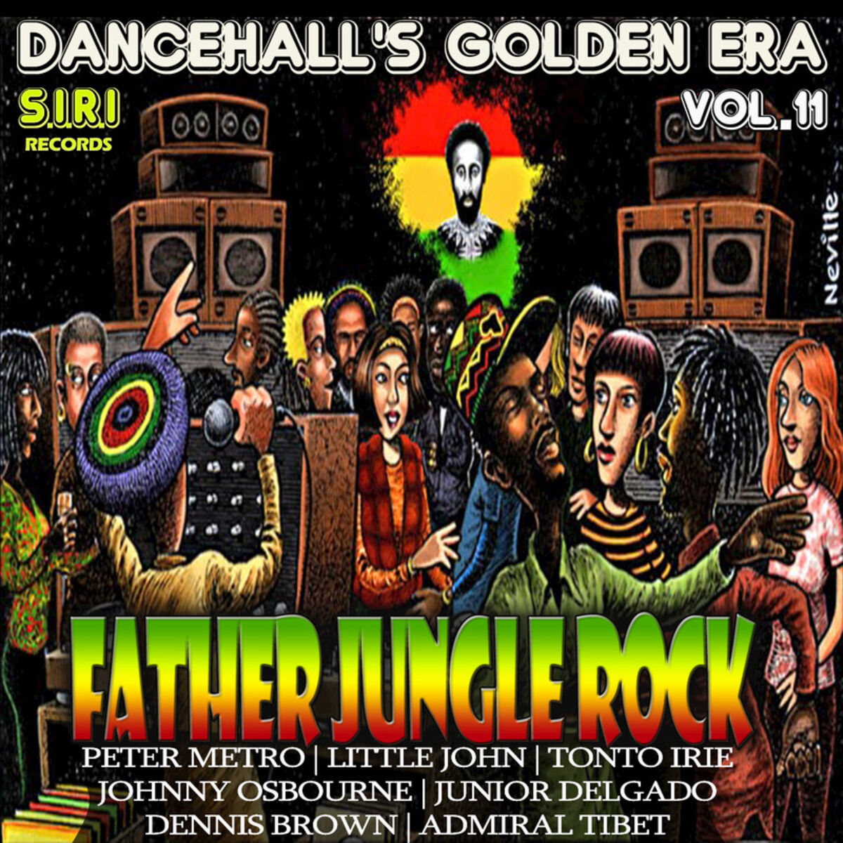 Album cover of Dancehall's Golden Era, Vol.11 - Father Jungle Rock Riddim